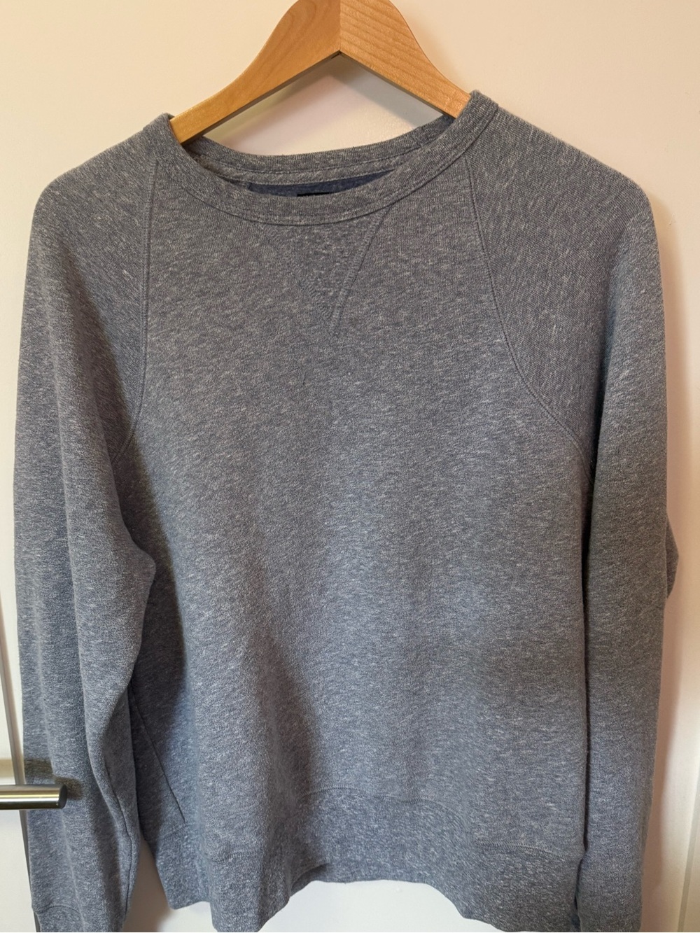 Men's Madewell Grey Crewneck Sweater - Classic Pullover
